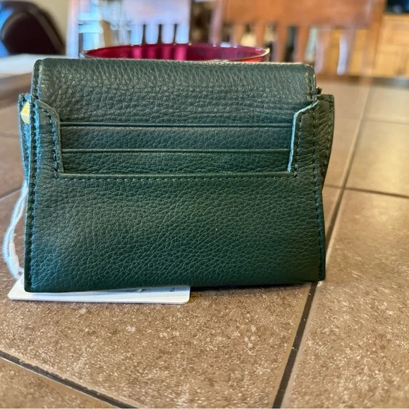 NWT Hammitt Allen Wallet in green room pebble - Picture 2 of 3